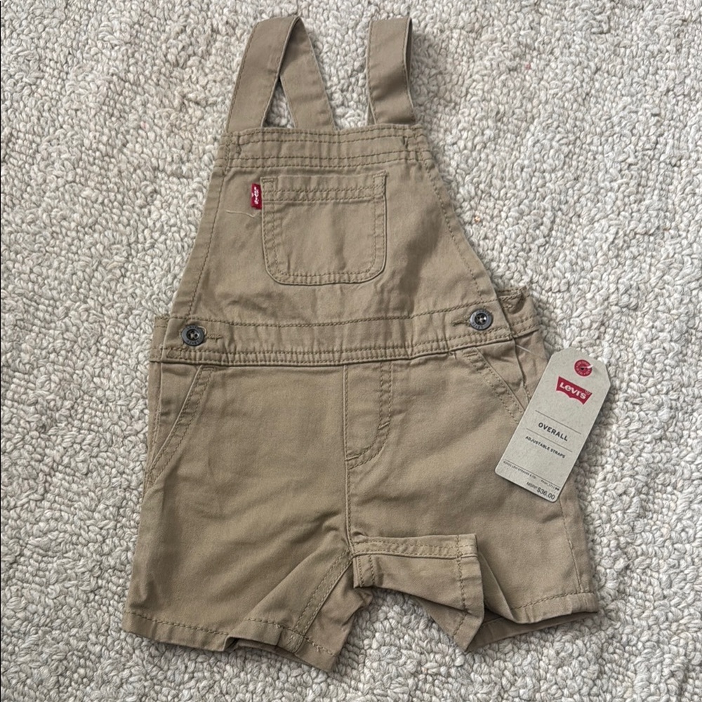 Levi's Tan Overalls